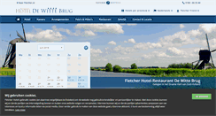 Desktop Screenshot of hoteldewittebrug.nl